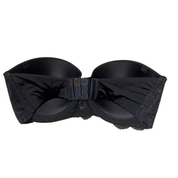 Calvin Klein black lace customized lift strapless size 32DD - Picture 2 of 3